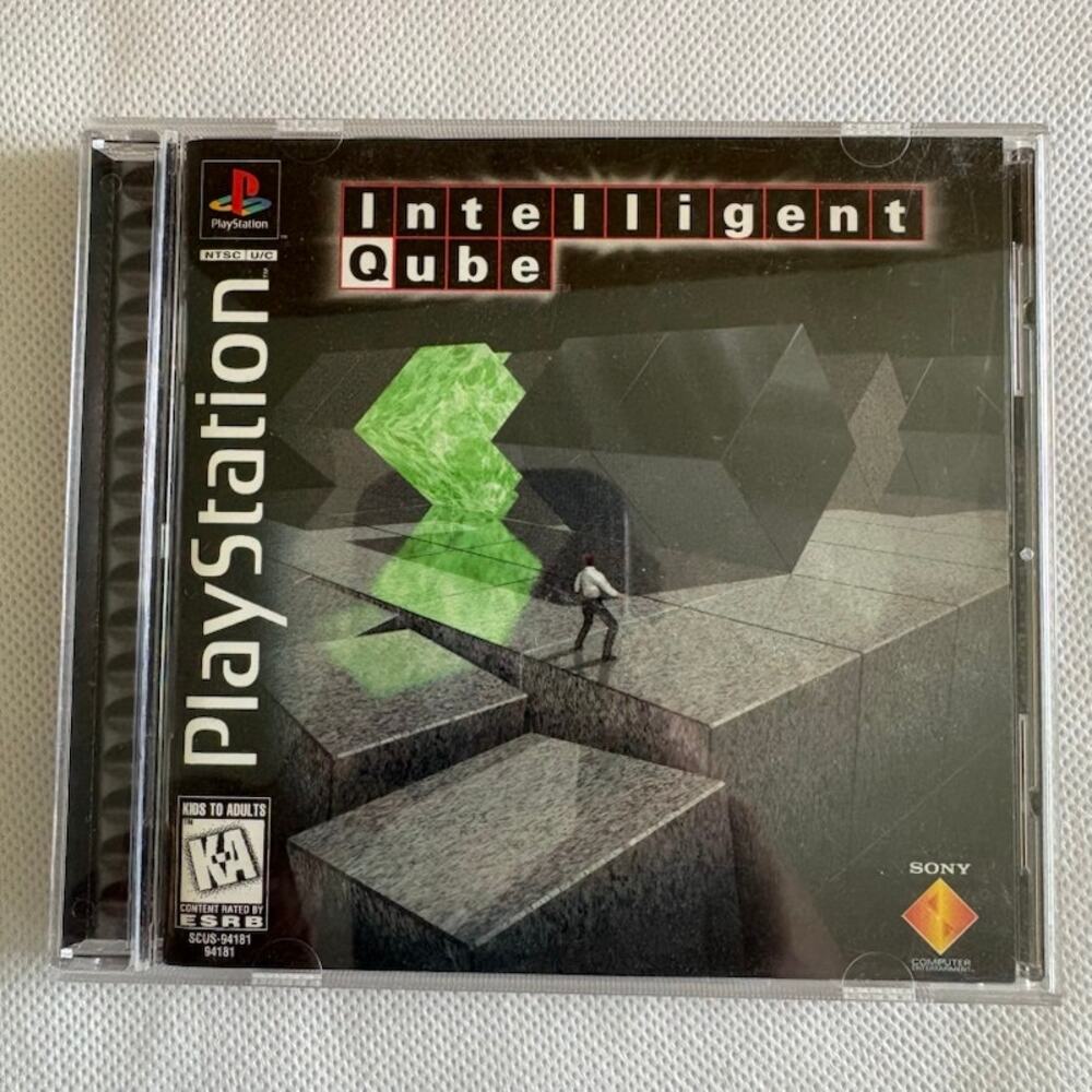 Intelligent Qube (Sony Playstation PS1, 1997) CIB Tested Works EXC
